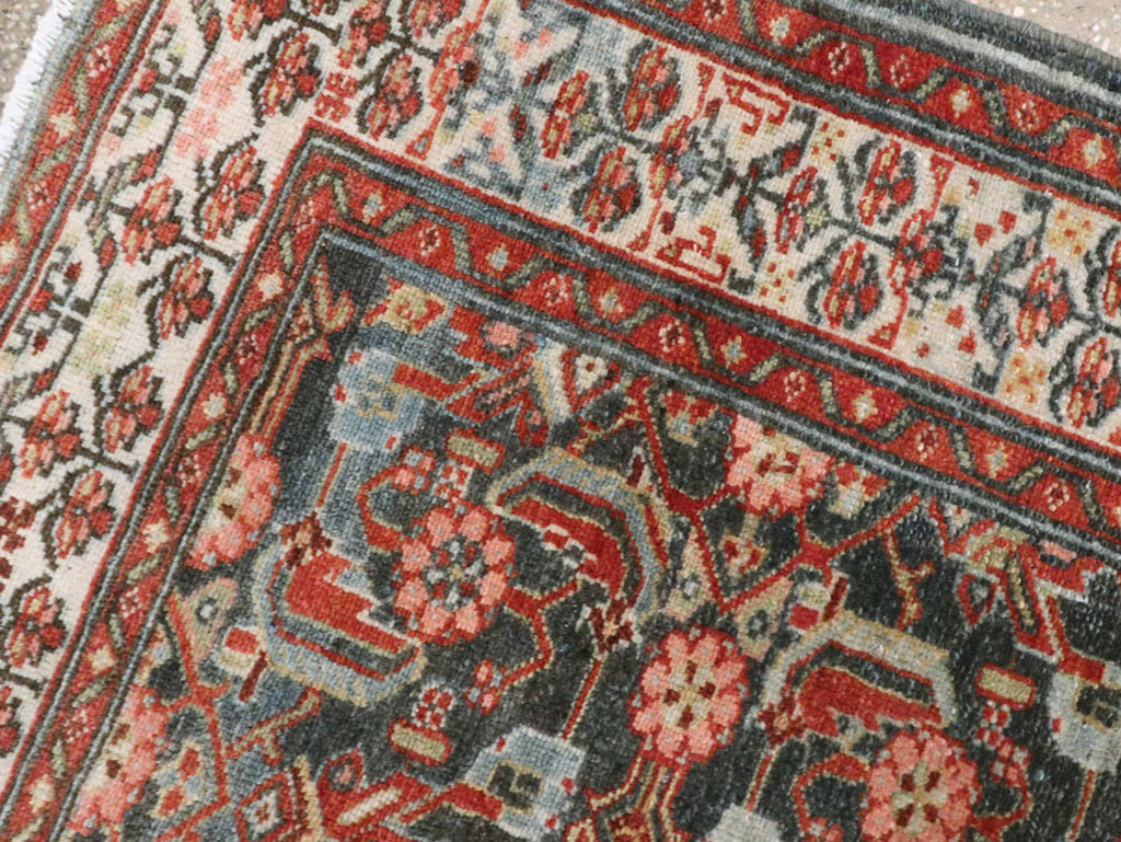Vintage Persian Malayer Rug, No.21688 - Staging