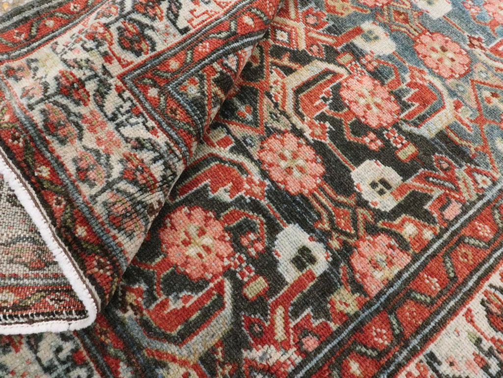 Vintage Persian Malayer Rug, No.21688 - Staging
