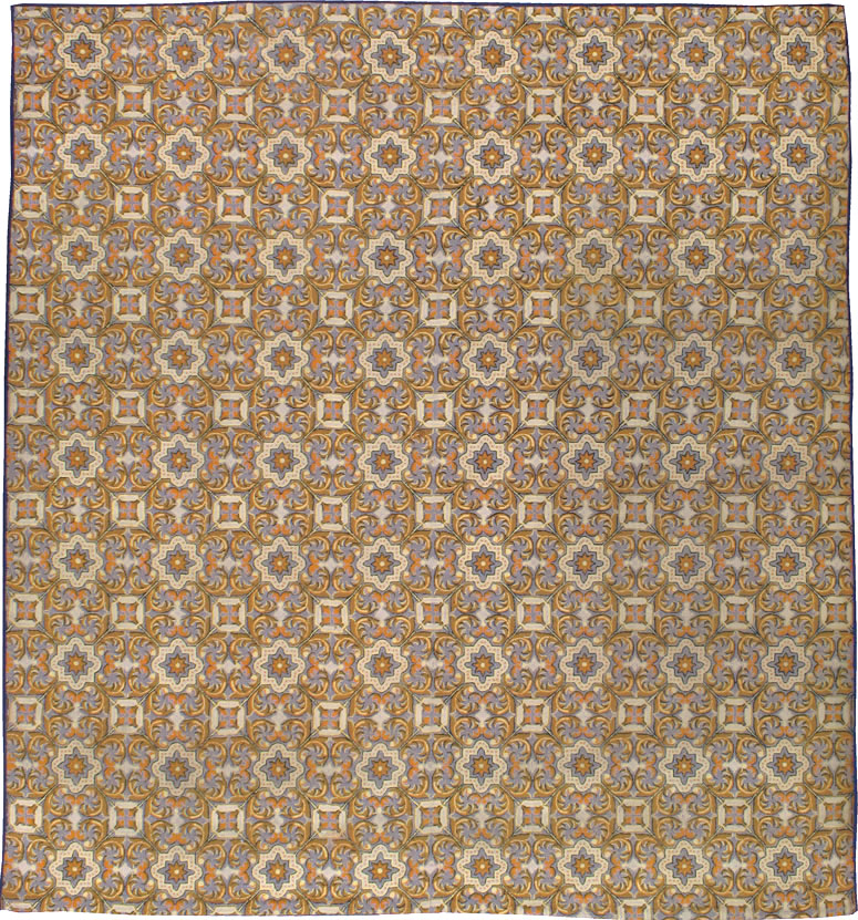 Antique American Hook Rug, No.21739 - Staging