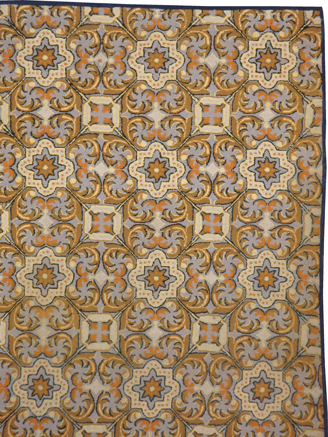 Antique American Hook Rug, No.21739 - Staging