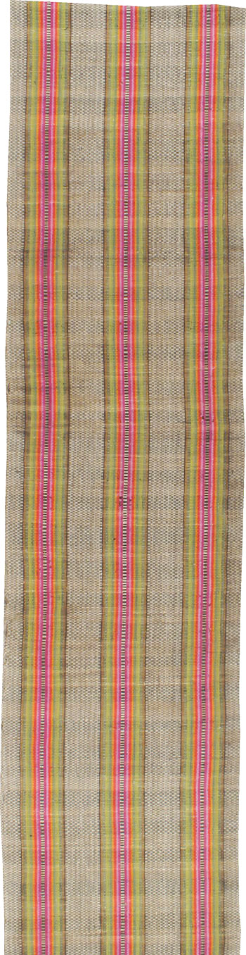 Vintage American Braid Rug, No.21753 - Staging