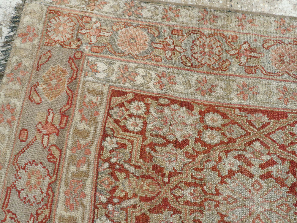 Antique Persian Bibikabad Runner, No.21767 - Staging