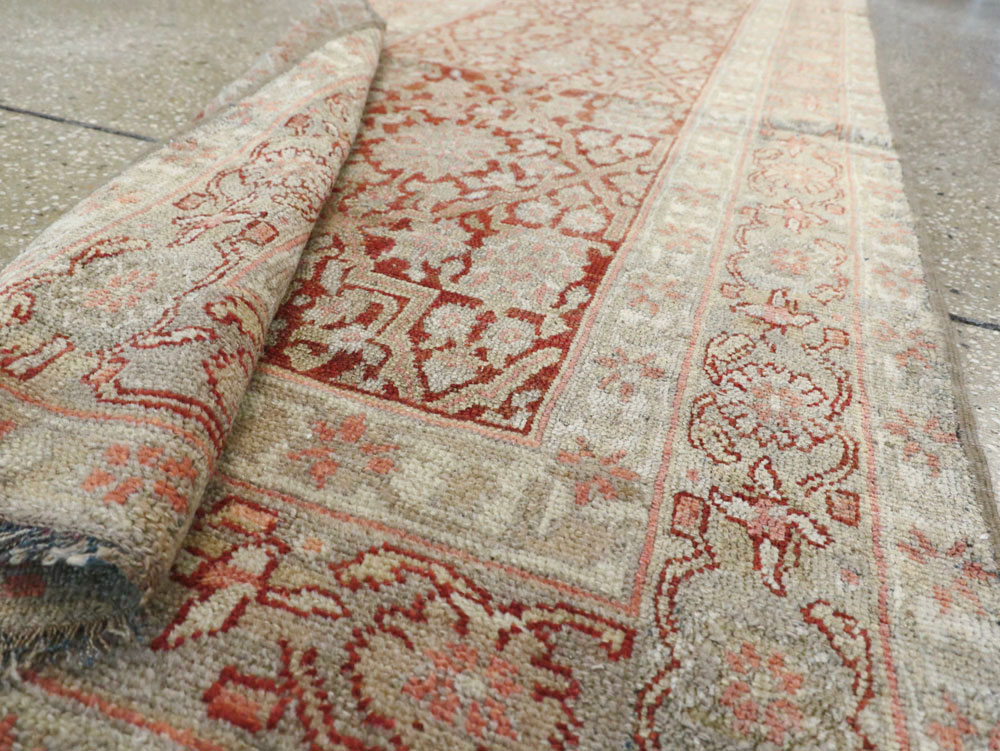 Antique Persian Bibikabad Runner, No.21767 - Staging