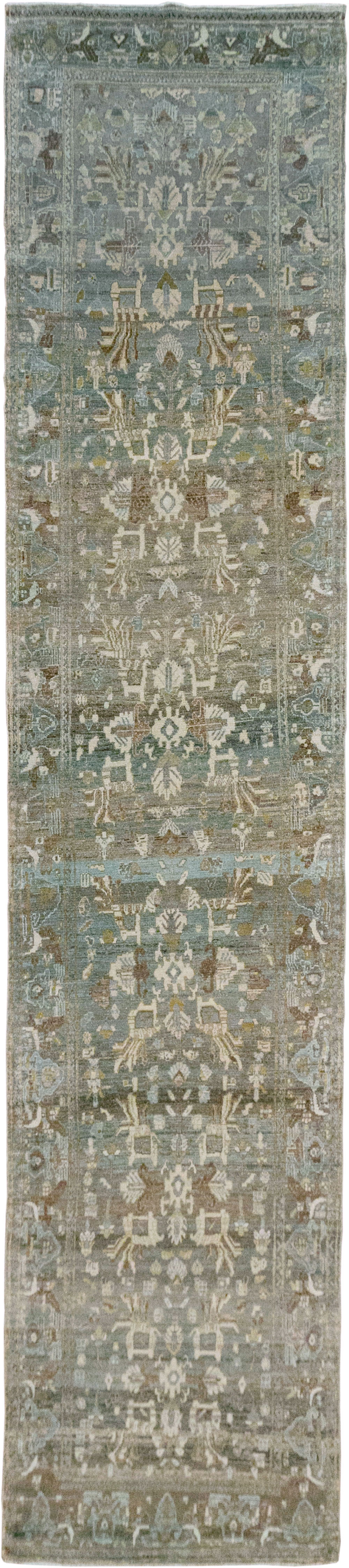 Vintage Persian Malayer Runner, No.21773 - Staging