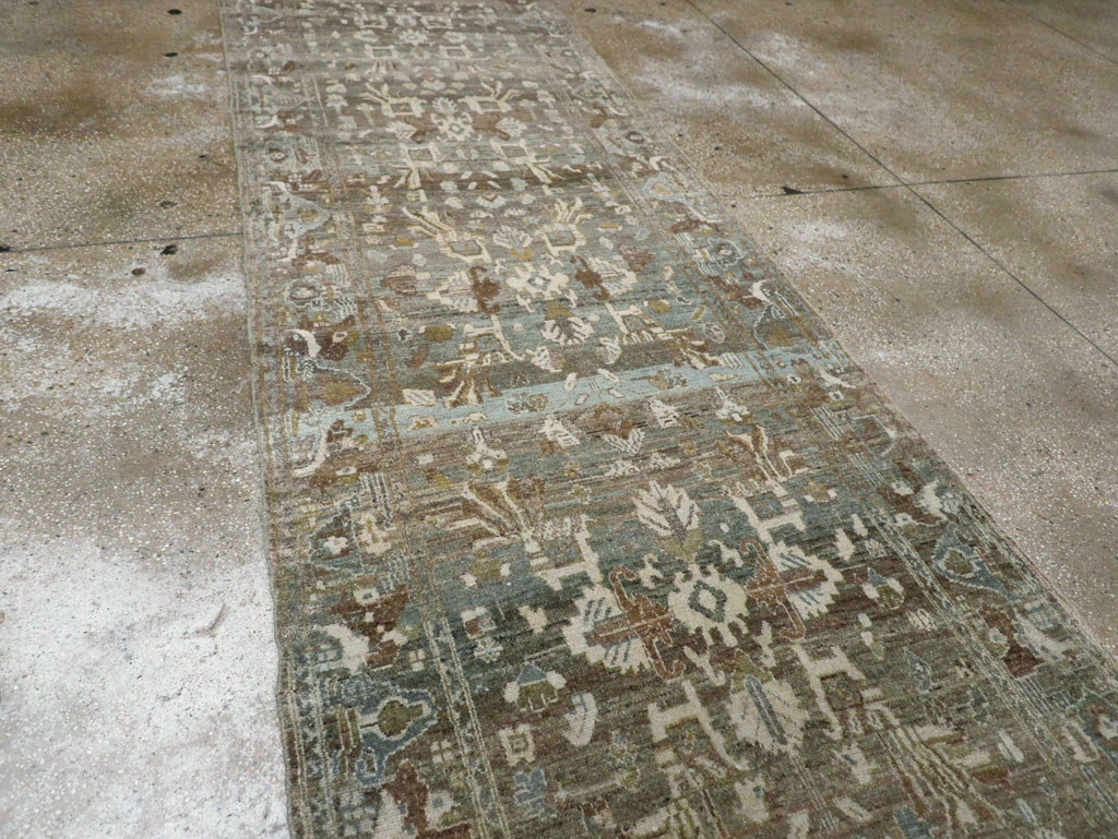 Vintage Persian Malayer Runner, No.21773 - Staging