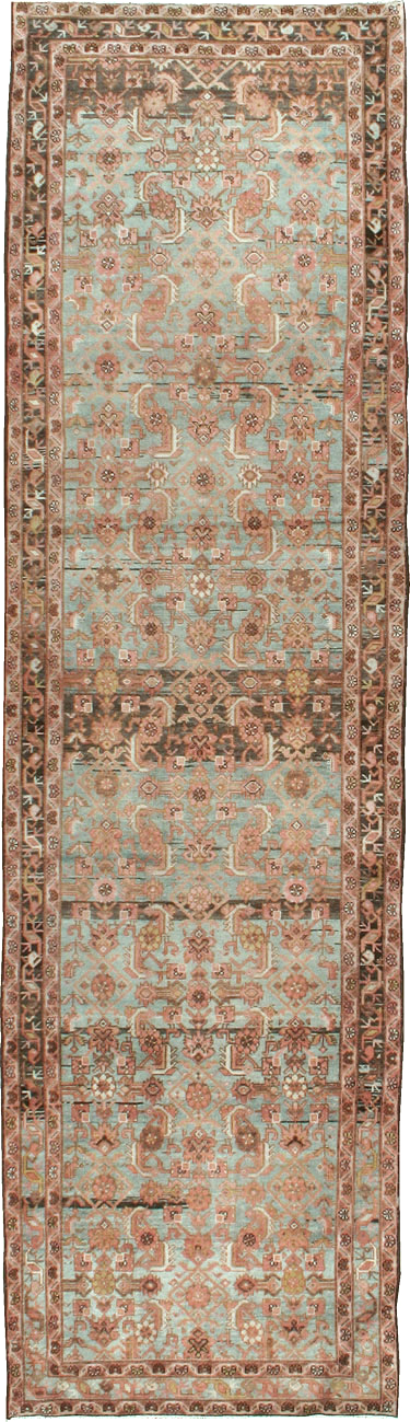 Vintage Persian Malayer Runner, No.21779 - Staging