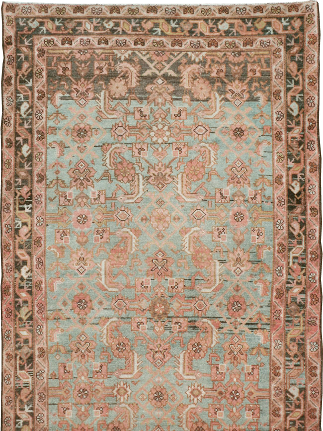Vintage Persian Malayer Runner, No.21779 - Staging