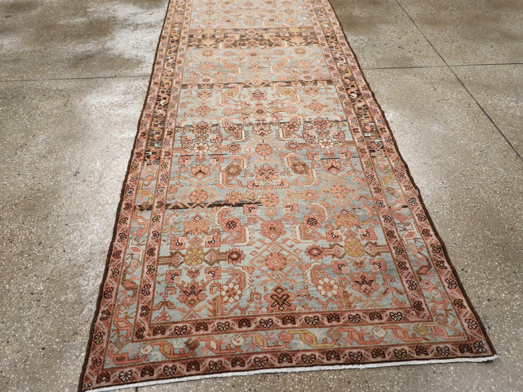 Vintage Persian Malayer Runner, No.21779 - Staging