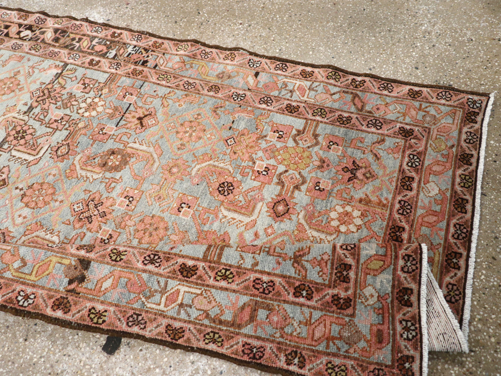 Vintage Persian Malayer Runner, No.21779 - Staging