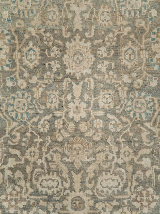 Vintage Persian Malayer Gallery Carpet, No.21810 - Staging