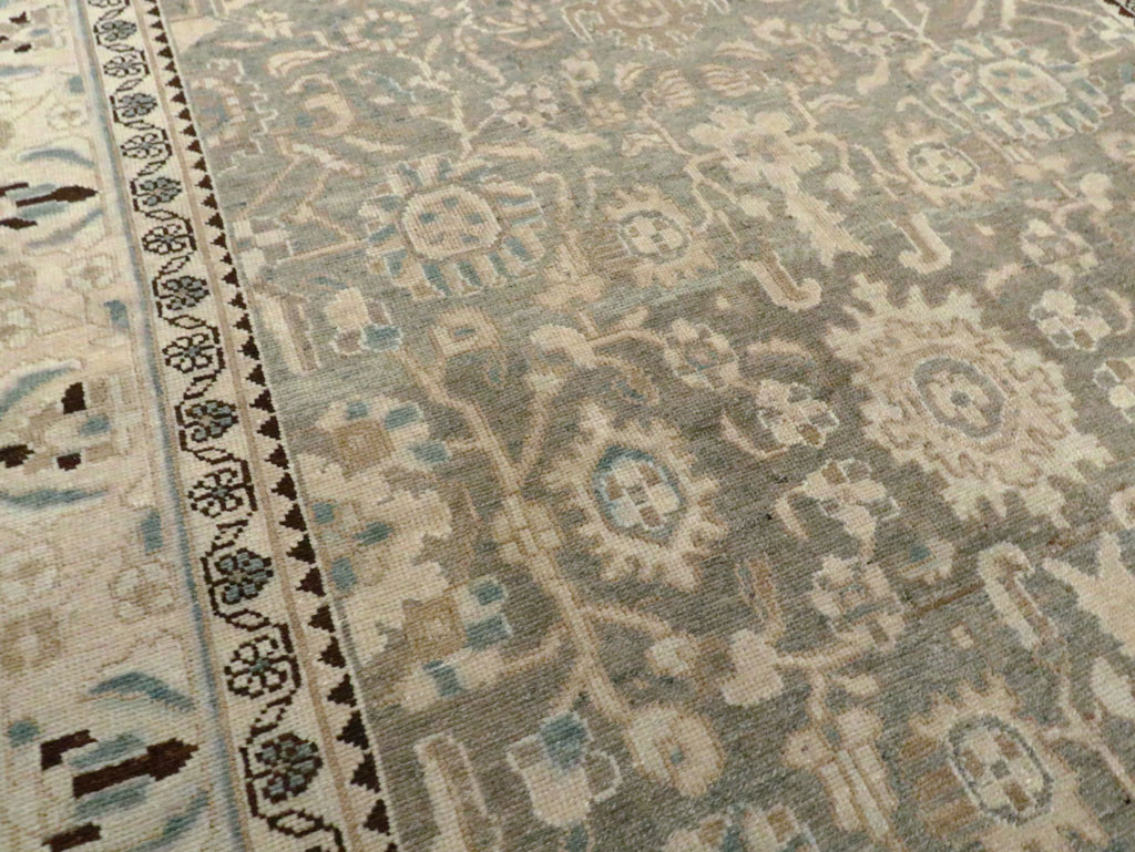 Vintage Persian Malayer Gallery Carpet, No.21810 - Staging