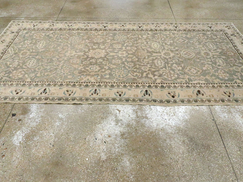 Vintage Persian Malayer Gallery Carpet, No.21810 - Staging