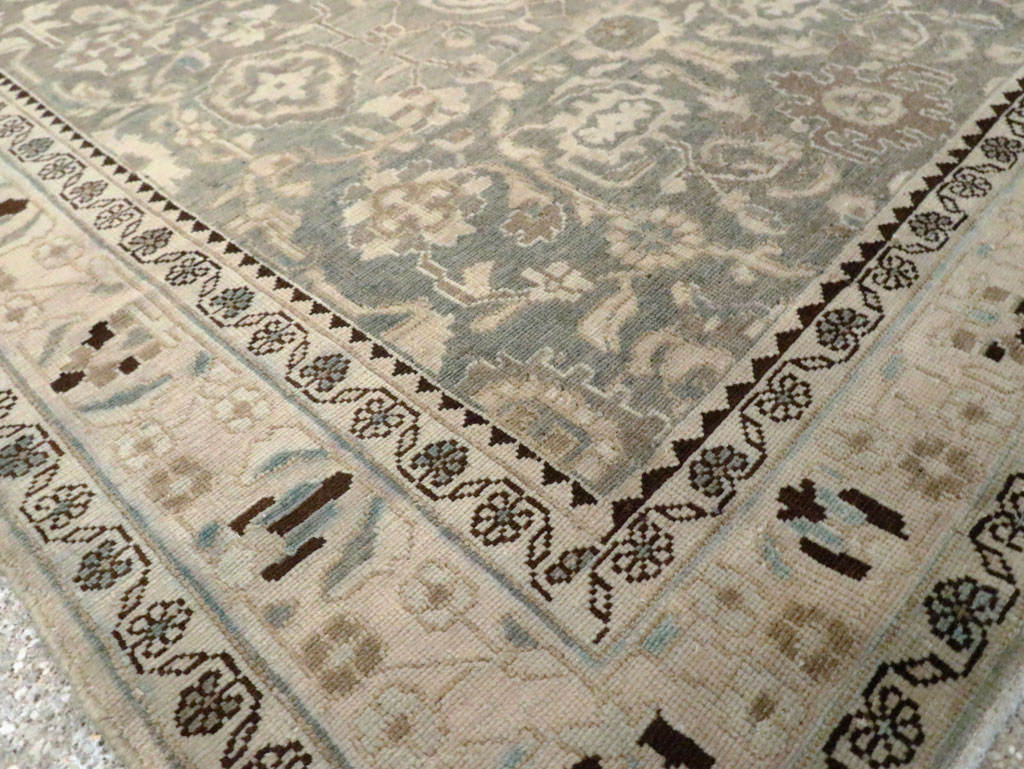 Vintage Persian Malayer Gallery Carpet, No.21810 - Staging