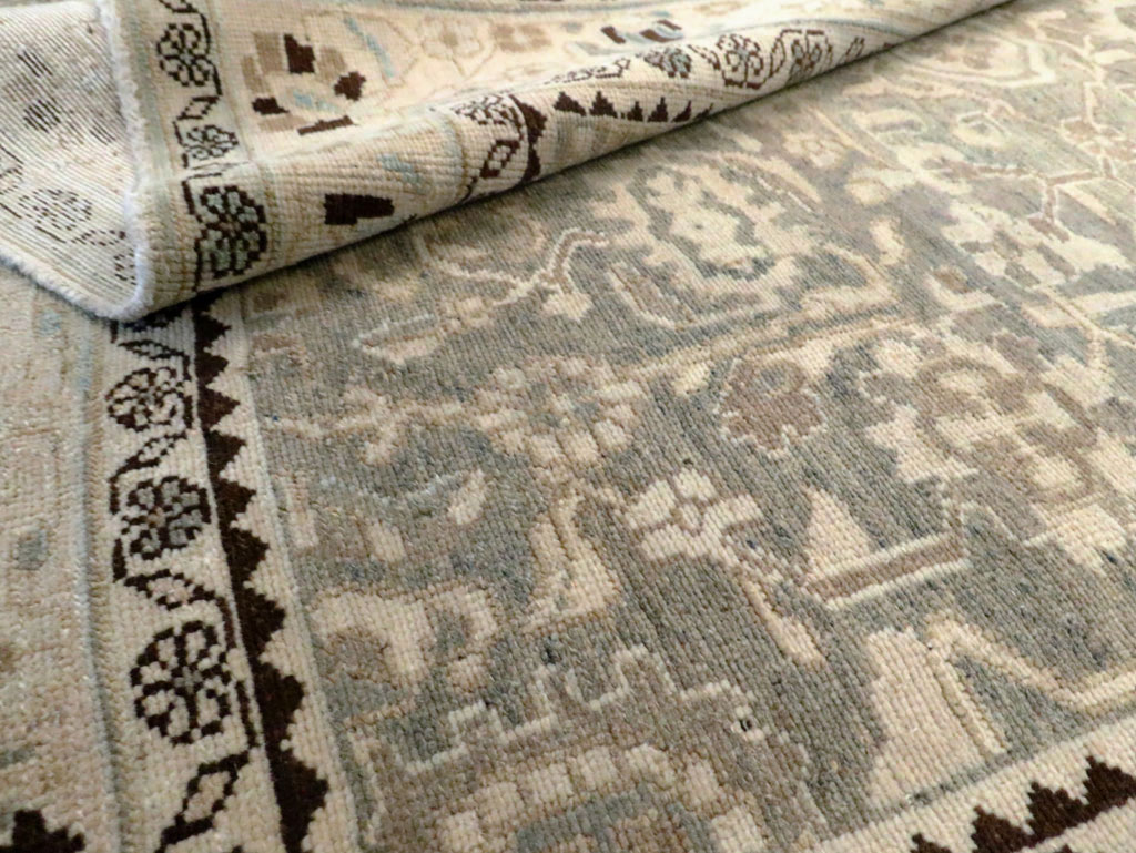 Vintage Persian Malayer Gallery Carpet, No.21810 - Staging