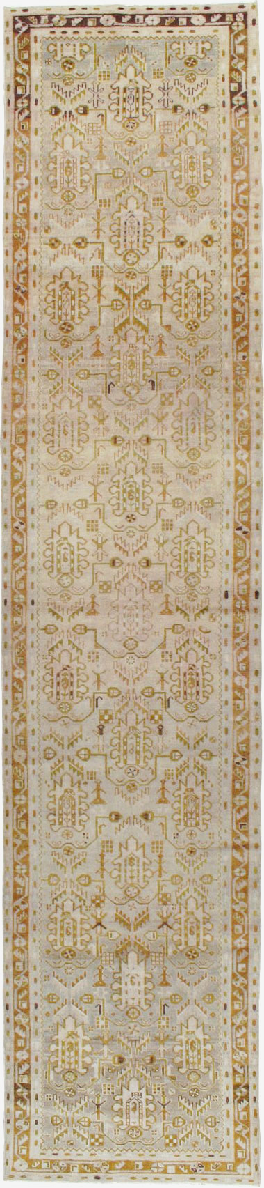 Vintage Persian Malayer Runner, No.21811 - Staging