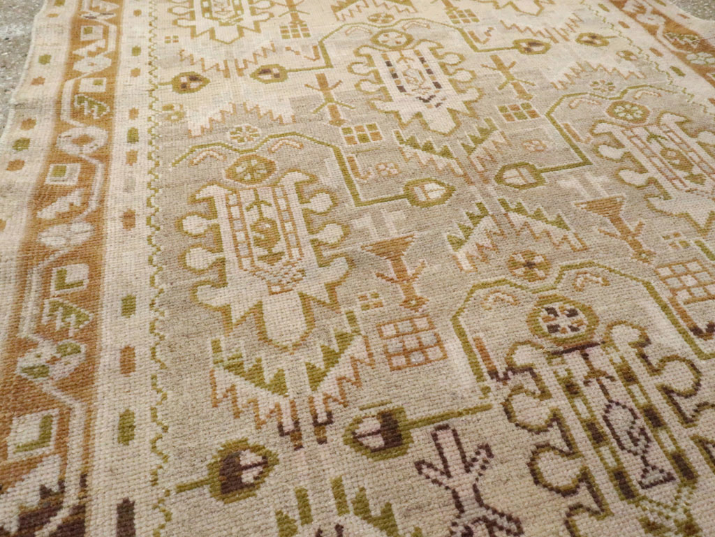 Vintage Persian Malayer Runner, No.21811 - Staging