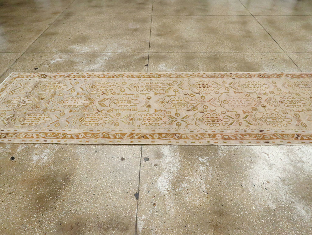 Vintage Persian Malayer Runner, No.21811 - Staging