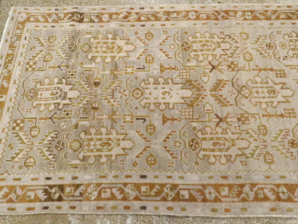 Vintage Persian Malayer Runner, No.21811 - Staging