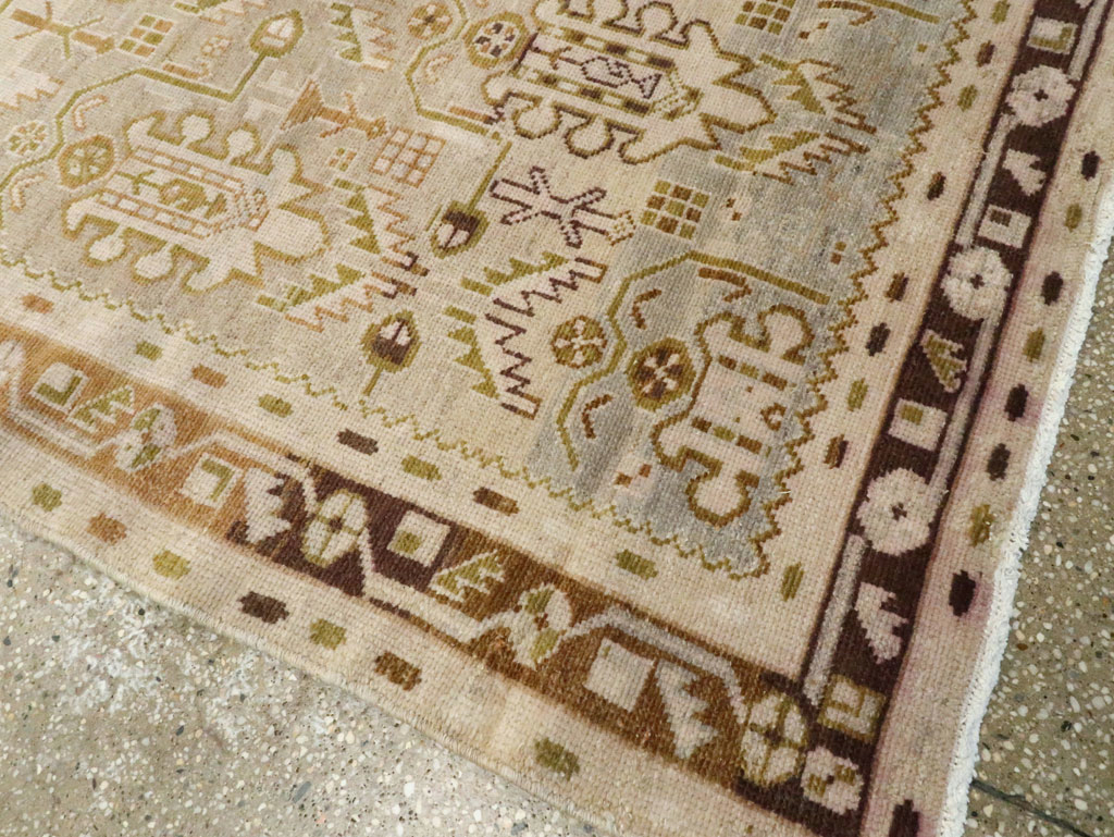 Vintage Persian Malayer Runner, No.21811 - Staging