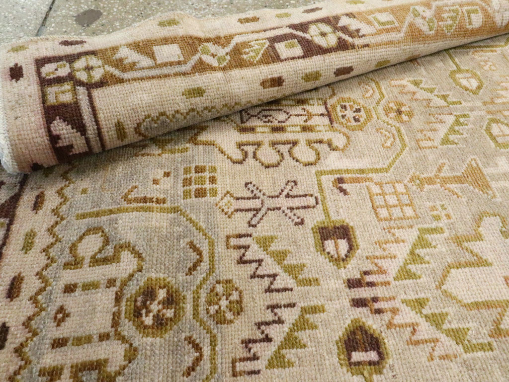 Vintage Persian Malayer Runner, No.21811 - Staging