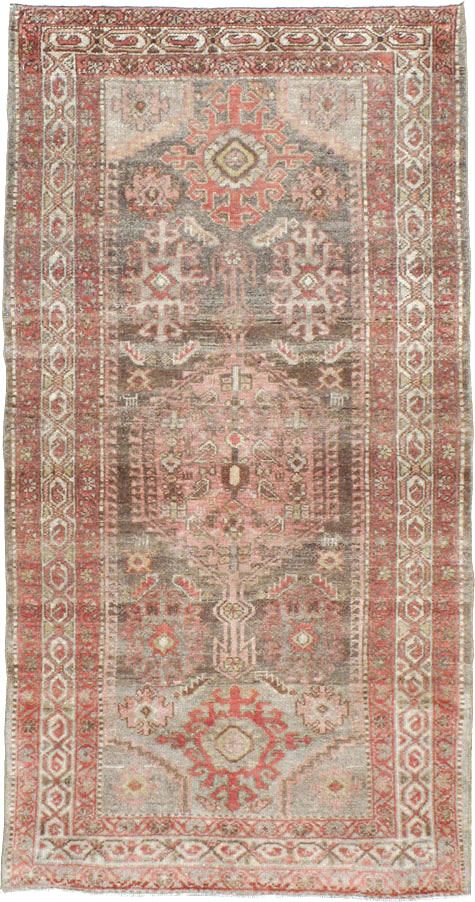 Vintage Persian Malayer Rug, No.21821 - Staging