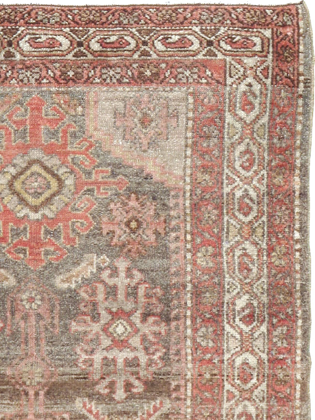 Vintage Persian Malayer Rug, No.21821 - Staging