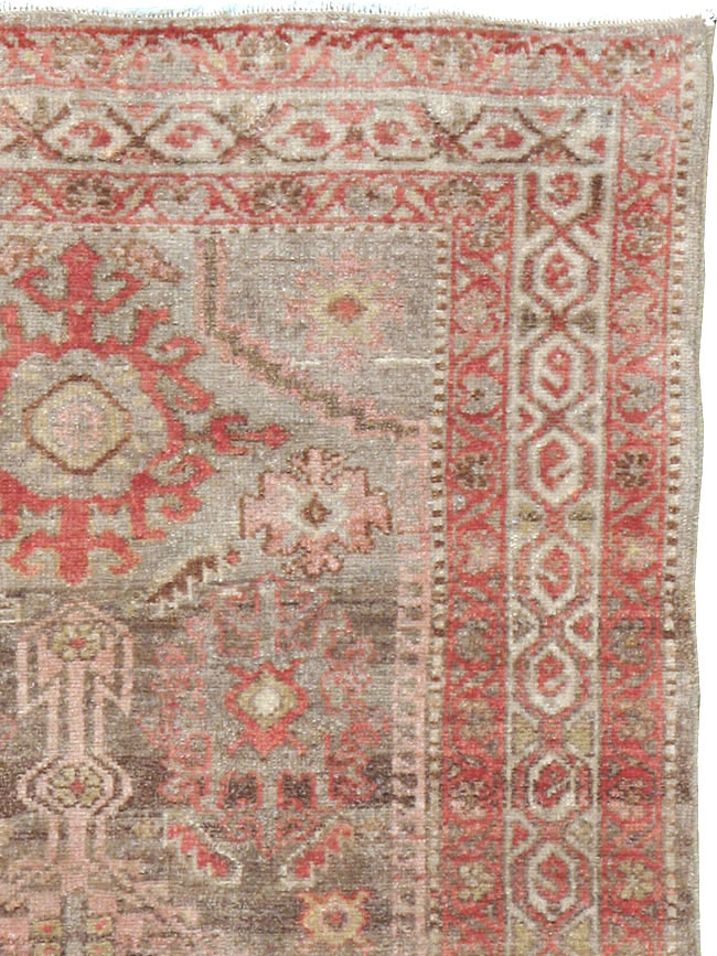 Vintage Persian Malayer Rug, No.21821 - Staging