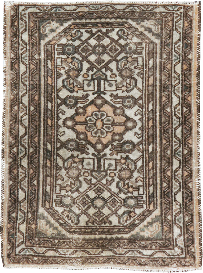 Vintage Persian Malayer Rug, No.21828 - Staging