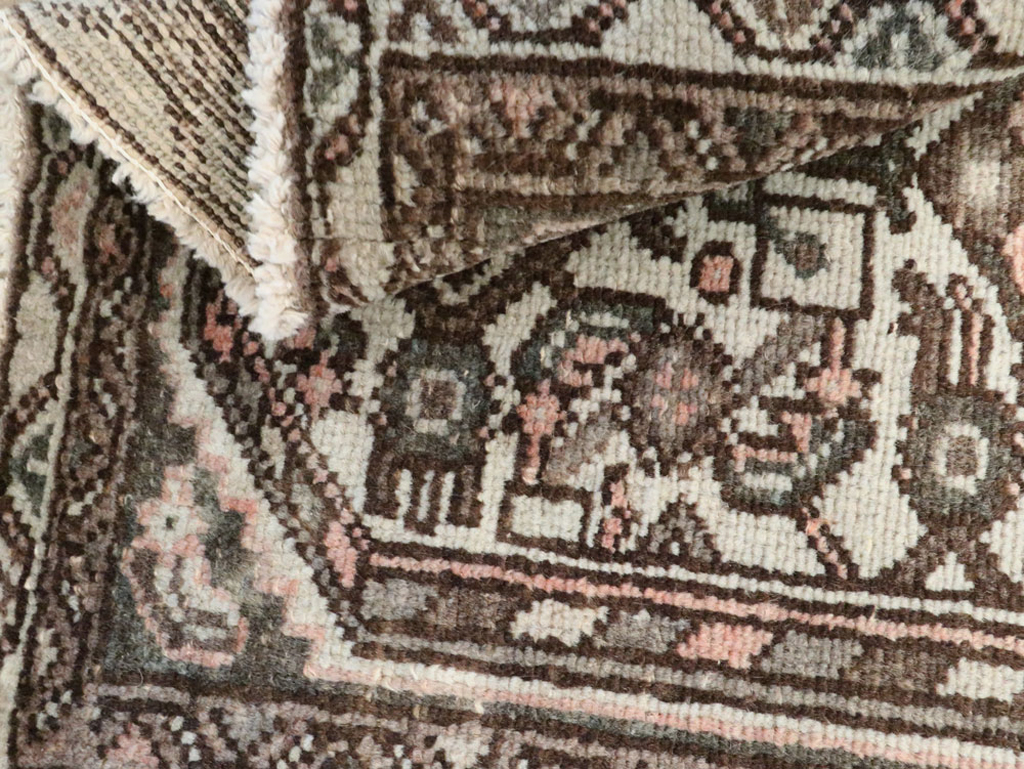 Vintage Persian Malayer Rug, No.21828 - Staging