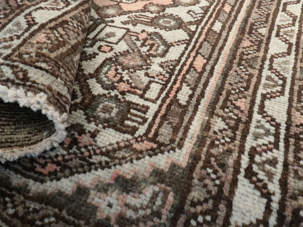 Vintage Persian Malayer Rug, No.21828 - Staging
