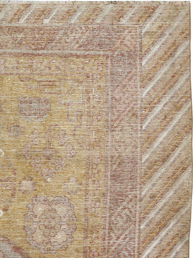 Antique East Turkestan Khotan Rug, No.21844 - Staging