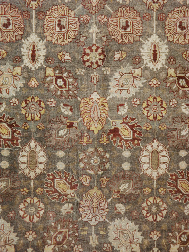 Antique Persian Tabriz Carpet, No.21850 - Staging
