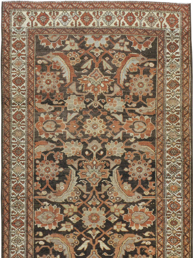 Vintage Persian Malayer Runner, No.21851 - Staging