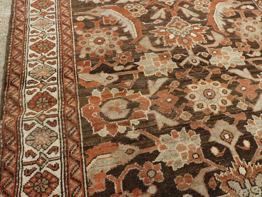 Vintage Persian Malayer Runner, No.21851 - Staging