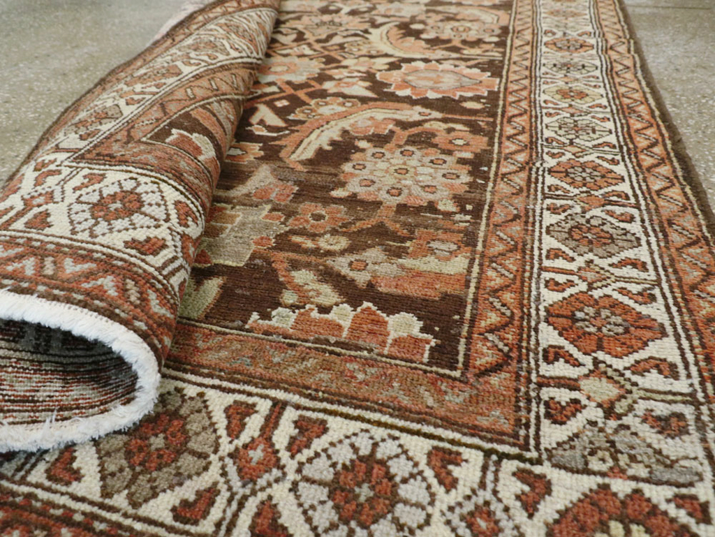 Vintage Persian Malayer Runner, No.21851 - Staging