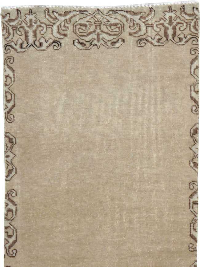 Vintage Persian Tabriz Runner, No.21855 - Staging