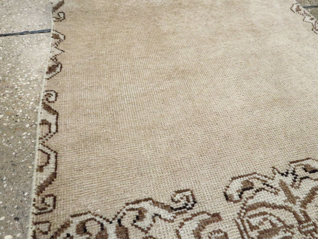 Vintage Persian Tabriz Runner, No.21855 - Staging