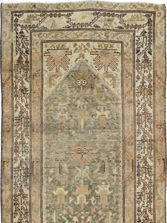 Vintage Persian Malayer Runner, No.21859 - Staging