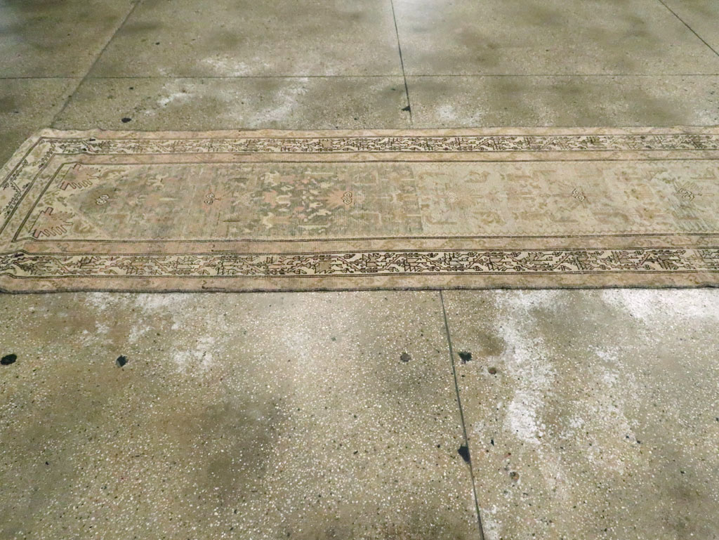 Vintage Persian Malayer Runner, No.21859 - Staging