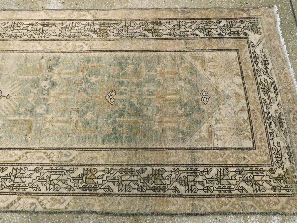 Vintage Persian Malayer Runner, No.21859 - Staging