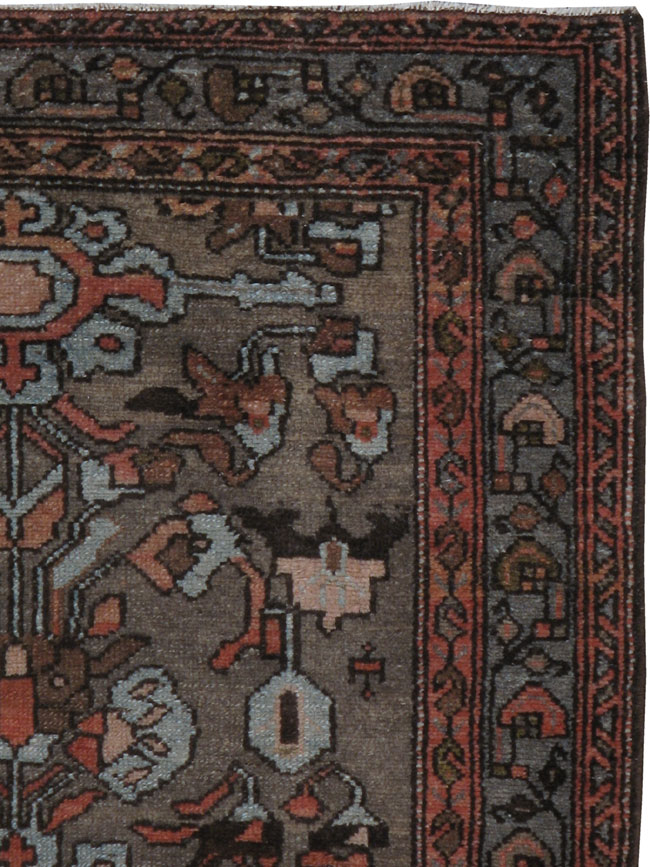 Vintage Persian Malayer Rug, No.21861 - Staging