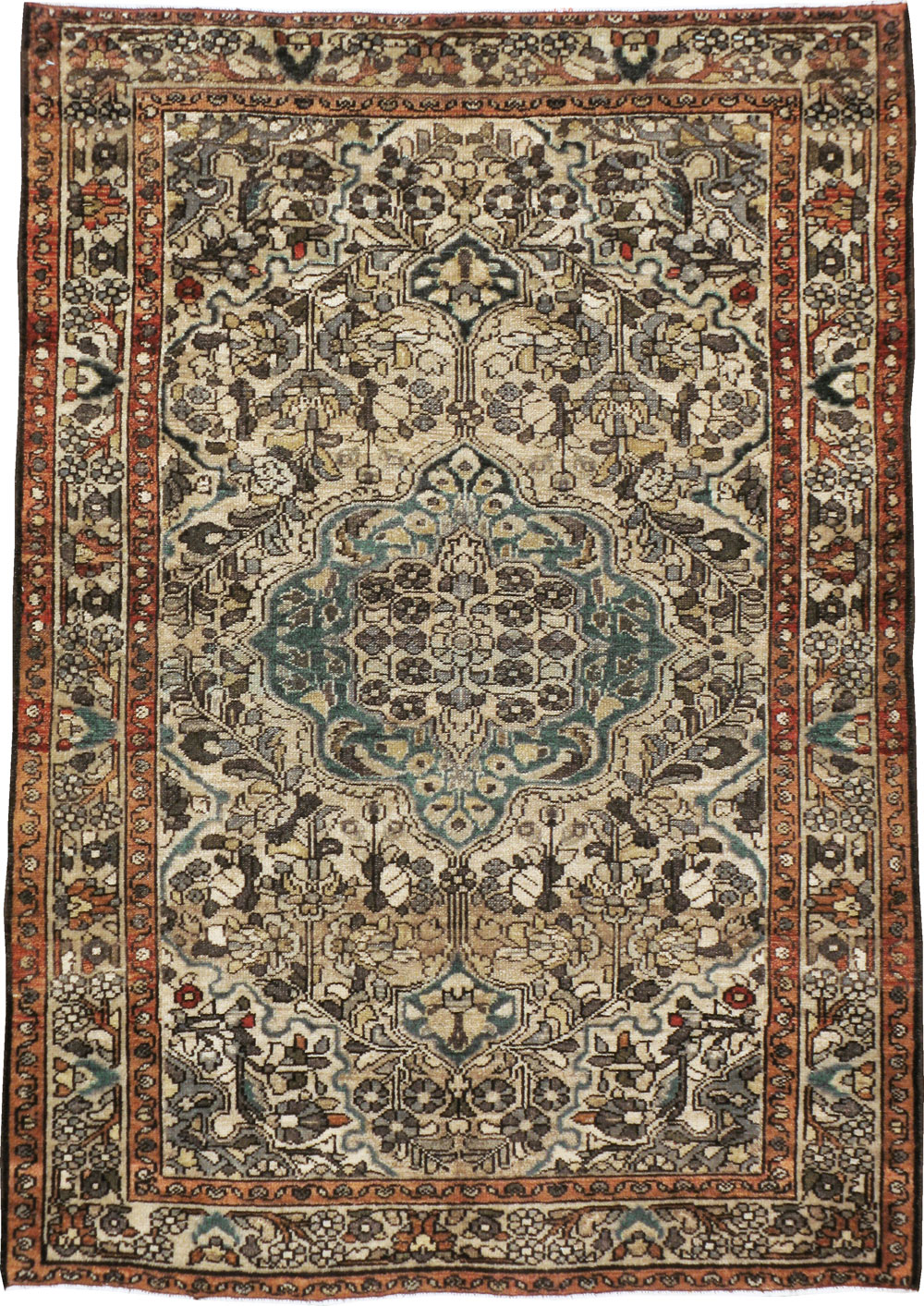 Antique Persian Malayer Rug, No.21862 - Staging