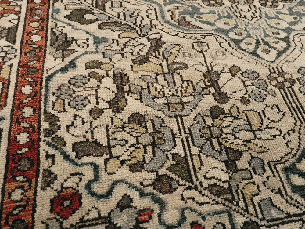Antique Persian Malayer Rug, No.21862 - Staging