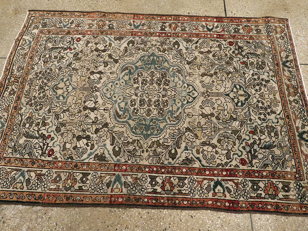 Antique Persian Malayer Rug, No.21862 - Staging