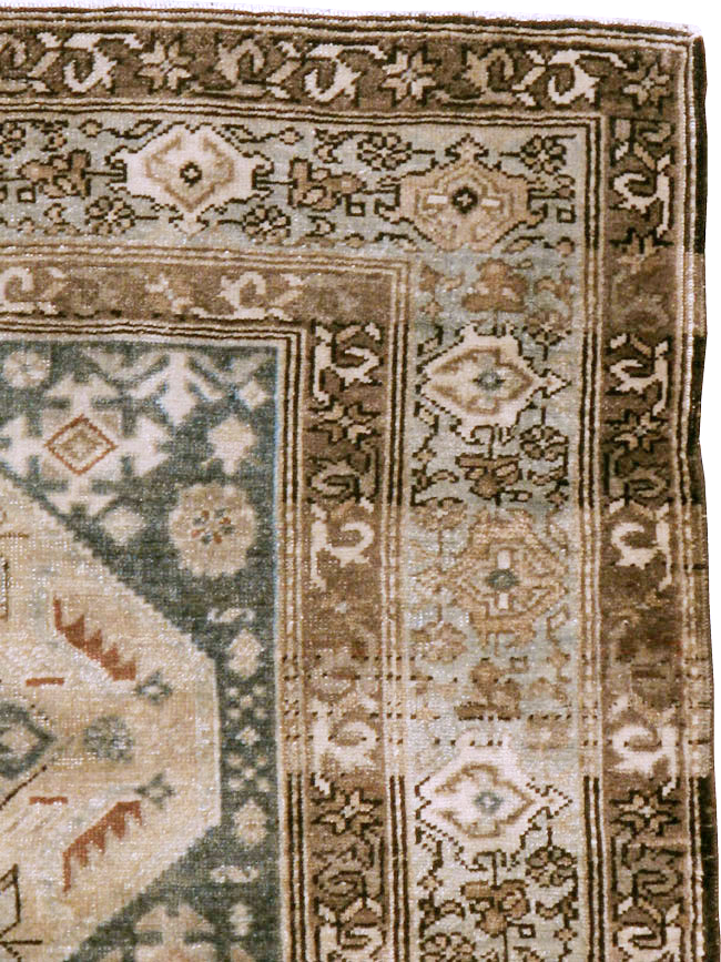 Vintage Persian Malayer Rug, No.21864 - Staging
