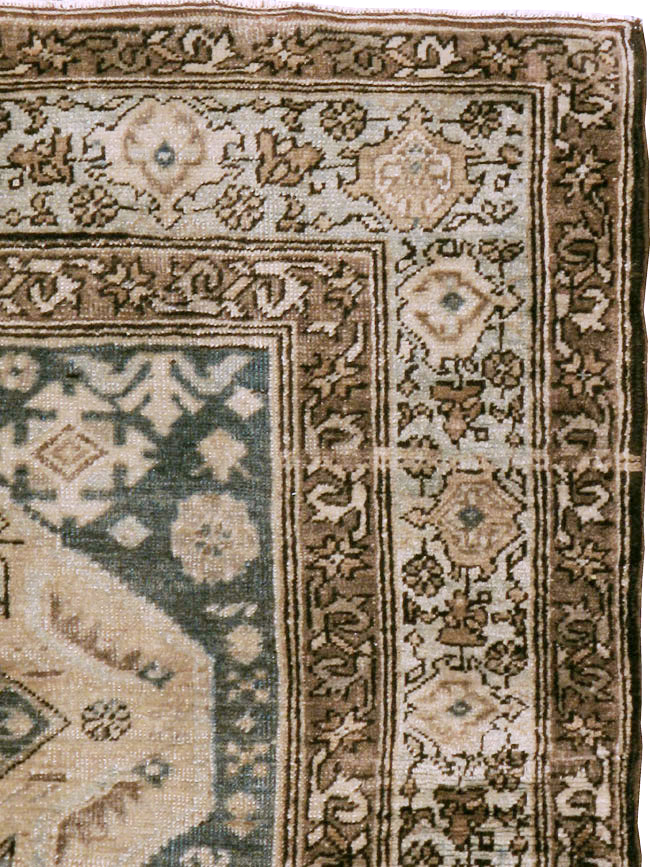 Vintage Persian Malayer Rug, No.21864 - Staging