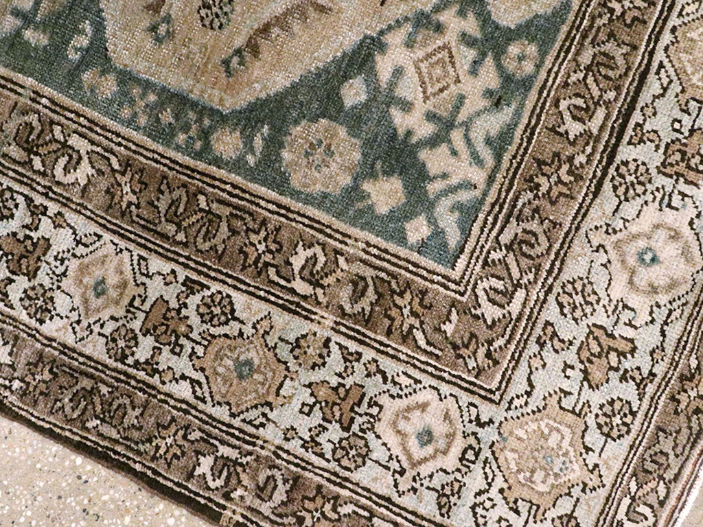 Vintage Persian Malayer Rug, No.21864 - Staging