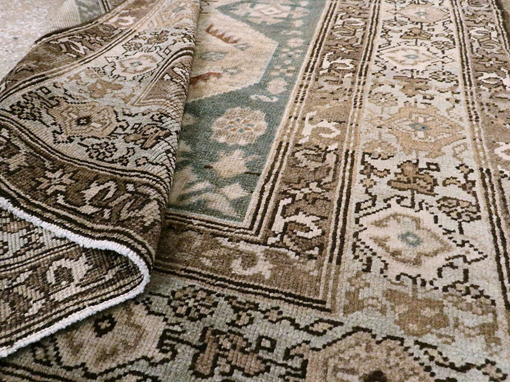 Vintage Persian Malayer Rug, No.21864 - Staging