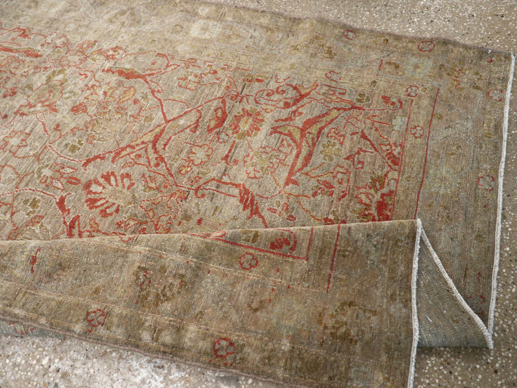 Vintage Persian Malayer Rug, No.21867 - Staging