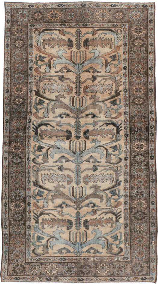 Vintage Persian Malayer Rug, No.21868 - Staging